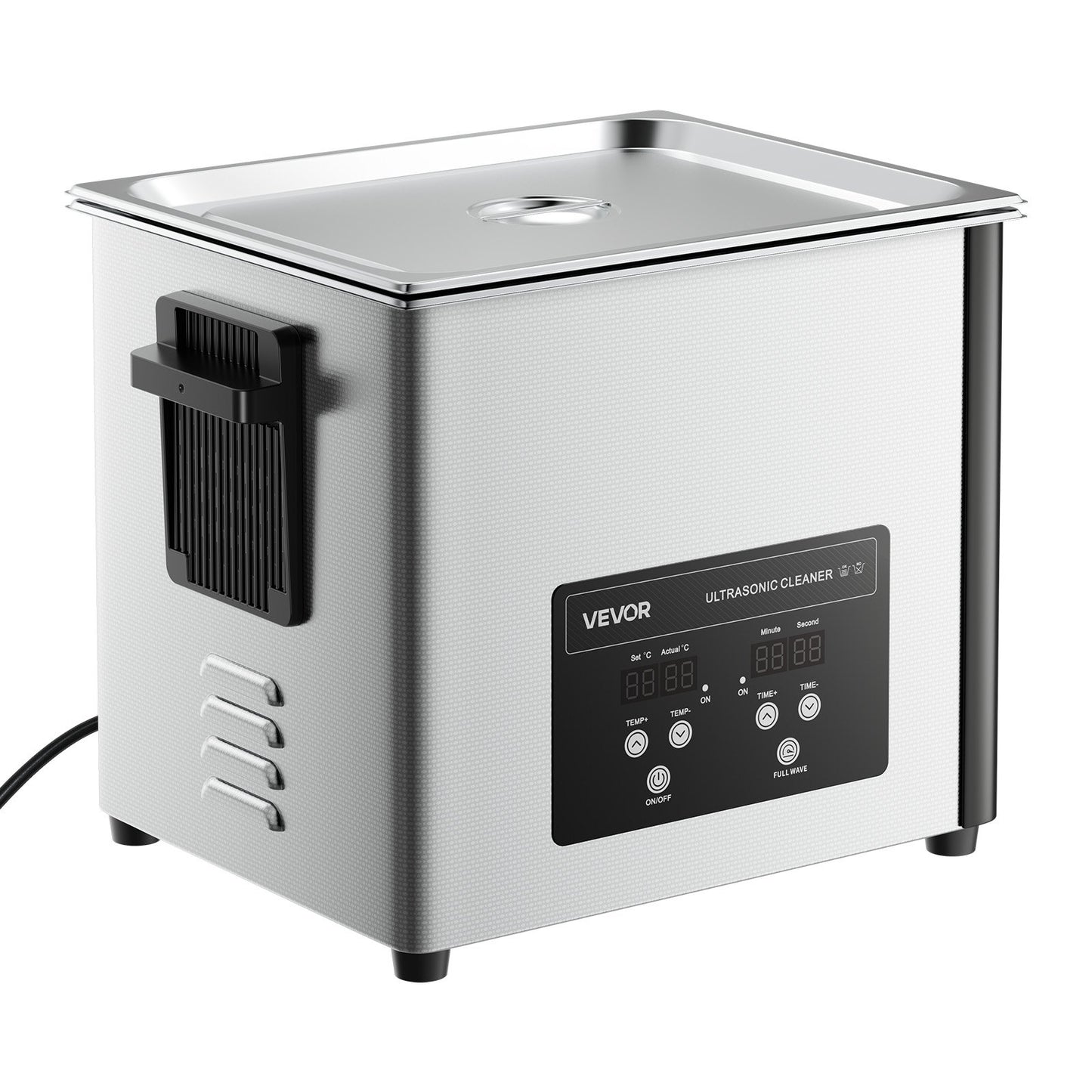 10L Ultrasonic Cleaner, Professional Ultrasonic Cleaner Machine with Cleaning Basket & Digital Display, 180W V952-SXJJKCSBQXJ1SKJLQ001V3
