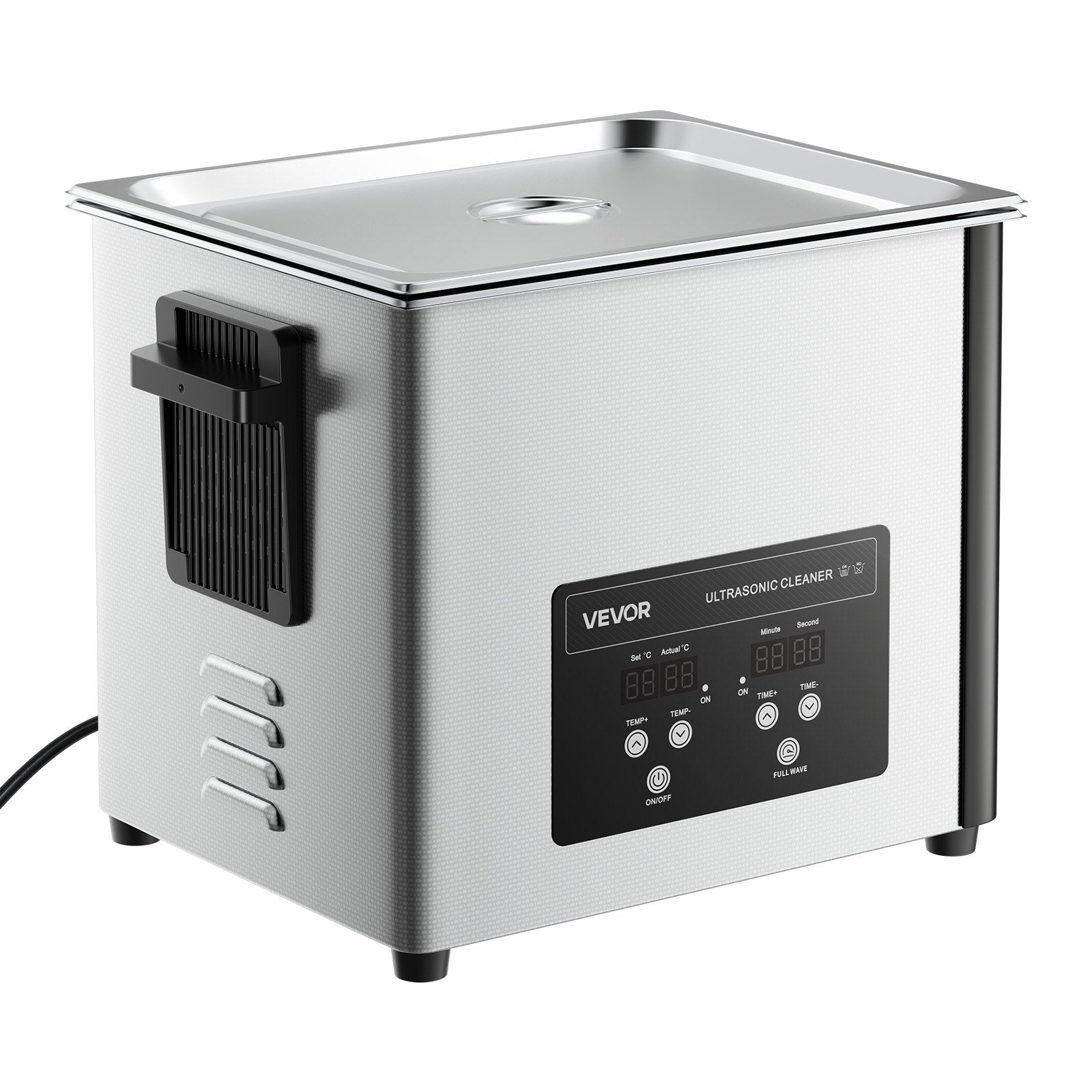 10L Ultrasonic Cleaner, Professional Ultrasonic Cleaner Machine with Cleaning Basket & Digital Display, 180W V952-SXJJKCSBQXJ1SKJLQ001V3