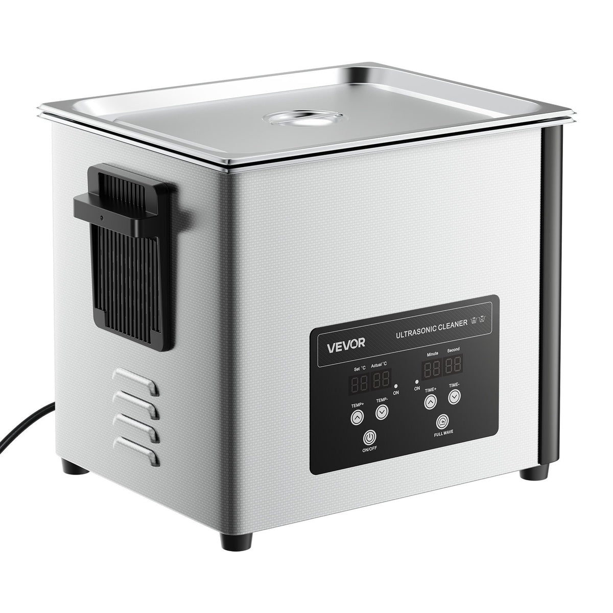 10L Ultrasonic Cleaner, Professional Ultrasonic Cleaner Machine with Cleaning Basket & Digital Display, 180W V952-SXJJKCSBQXJ1SKJLQ001V3