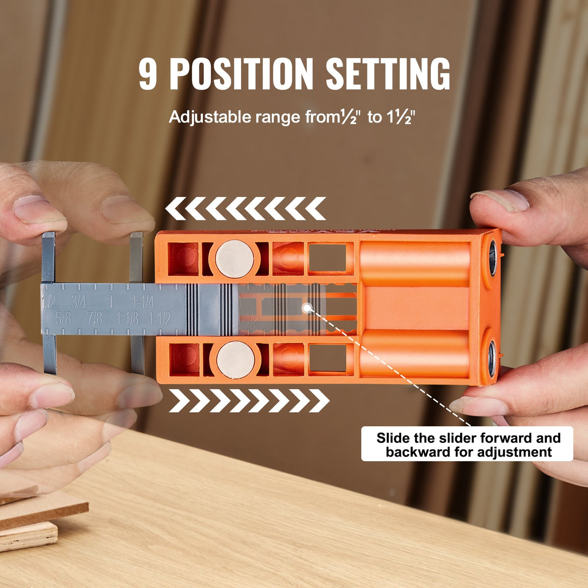 Pocket Hole Jig, 56 Pcs Mini Jig Pocket Hole System with C-clamp, Step Drill, Wrench, Drill Stop Ring, Square V952-SXKKJPJJQMINIQHP4V0