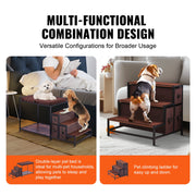 Pet Bunk Bed Dog/Cat Window Perch with Stairs Storage Medium Size V952-SXPSCWSCCJSHNVDLLV0