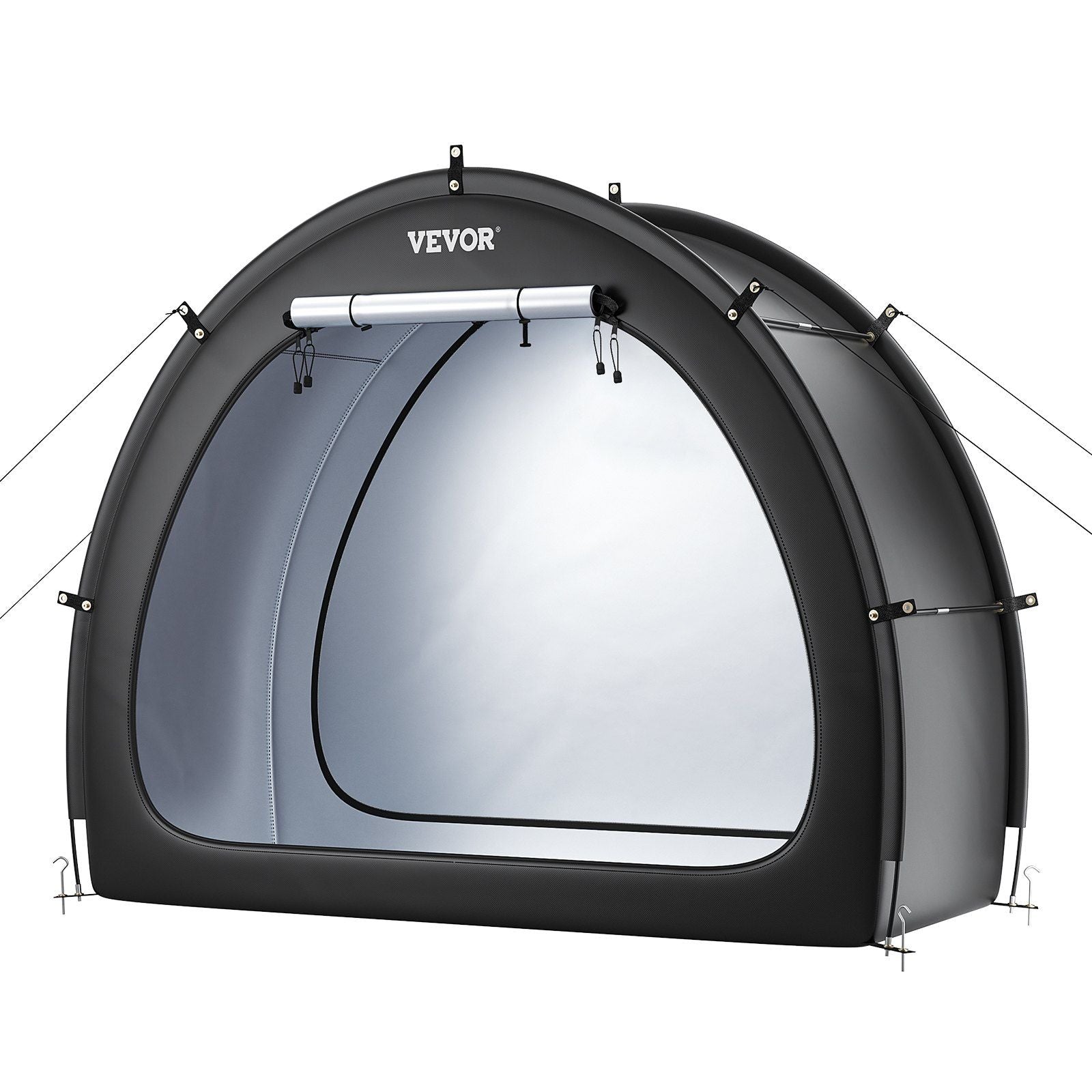 Bike Storage Tent, 1 to 2 Bikes, Outdoor Spacious Bike Storage Tent with Ventilated Window, Waterproof V952-SXZXCP566626RM5G2V0