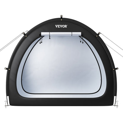 Bike Storage Tent, 1 to 2 Bikes, Outdoor Spacious Bike Storage Tent with Ventilated Window, Waterproof V952-SXZXCP566626RM5G2V0