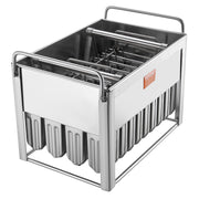 Commercial Popsicle Moulds, 40PCS Round-Head Ice Pop Moulds with Double Slot, Stainless Steel Ice Lolly V952-SYBBMJZFX400HM5XAV0