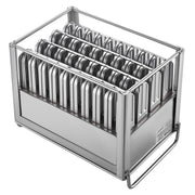 Commercial Popsicle Moulds, 40PCS Round-Head Ice Pop Moulds with Double Slot, Stainless Steel Ice Lolly V952-SYBBMJZFX400HM5XAV0