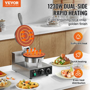 Electric Ice Cream Cone Maker, Commercial 1230W Waffle Cone Machine, Non-Stick Stainless Steel Egg Roll Mold, V952-SYBJLTTHFBJDEUE83V3