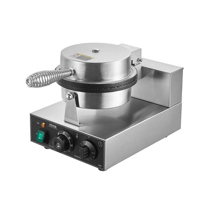 Electric Ice Cream Cone Maker, Commercial 1230W Waffle Cone Machine, Non-Stick Stainless Steel Egg Roll Mold, V952-SYBJLTTHFBJDEUE83V3