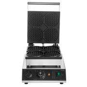 Commercial Waffle Maker, 4PCS Round Waffle Baker Machine,1750W Non-Stick Stainless Steel Belgian Waffle Iron V952-SYBLSHFBJDPF0EHRRV3