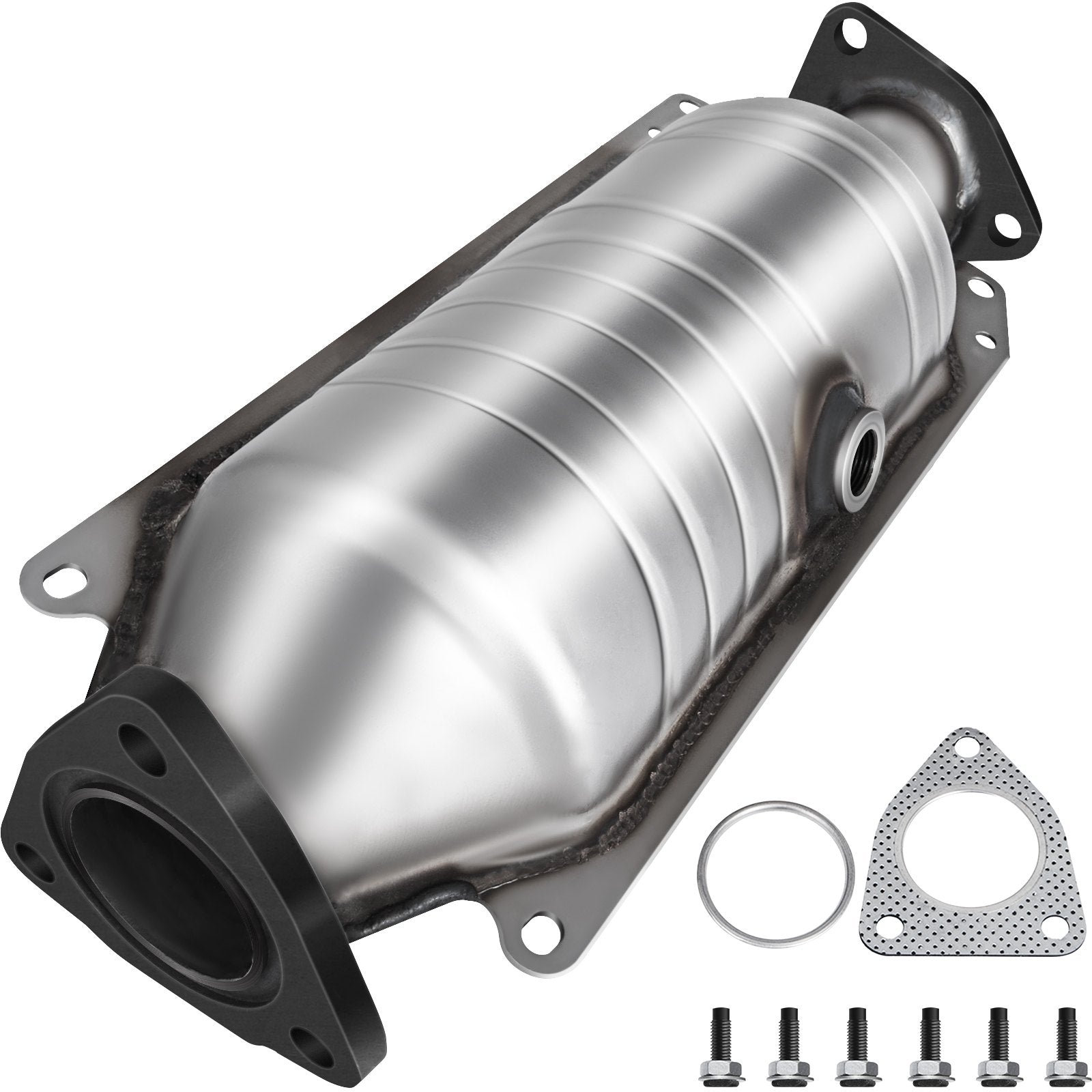 Catalytic Converter Compatible with 1998-2002 Honda Accord 2.3L, Direct-Fit High Flow Series Cat Converter, V952-SYCHQ98-02BTYG001V0