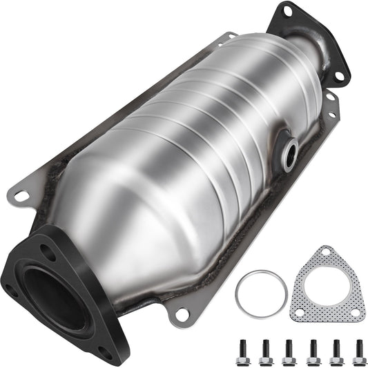Catalytic Converter Compatible with 1998-2002 Honda Accord 2.3L, Direct-Fit High Flow Series Cat Converter, V952-SYCHQ98-02BTYG001V0