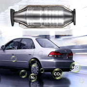 Catalytic Converter Compatible with 1998-2002 Honda Accord 2.3L, Direct-Fit High Flow Series Cat Converter, V952-SYCHQ98-02BTYG001V0
