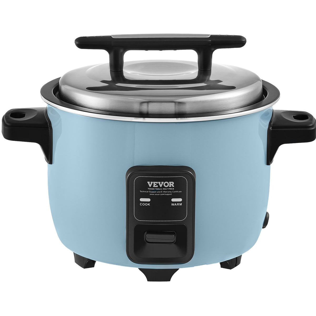 Commercial Rice Cooker, 50-Cup Rice Cooker, 10 Liter Large Rice Cooker and Warmer with Nonstick Inner Pot, V952-SYDFBFGS10LFFPYVTV3