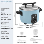 Commercial Rice Cooker, 60-Cup Rice Cooker, 13 Liter Large Rice Cooker and Warmer with Nonstick Inner Pot, V952-SYDFBFGS13LFX9J1RV3