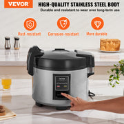 Commercial Rice Cooker 60-Cup Non-Stick Pot 13L 12H Keep Warm Restaurant V952-SYDFBLGS13LLIE3JYV3