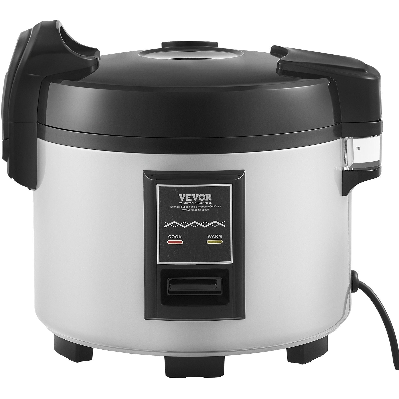 Commercial Rice Cooker, 45-Cup Rice Cooker, 9 Liter Large Rice Cooker and Warmer with Nonstick Inner Pot, V952-SYDFBLGS9LLGGK82YV3