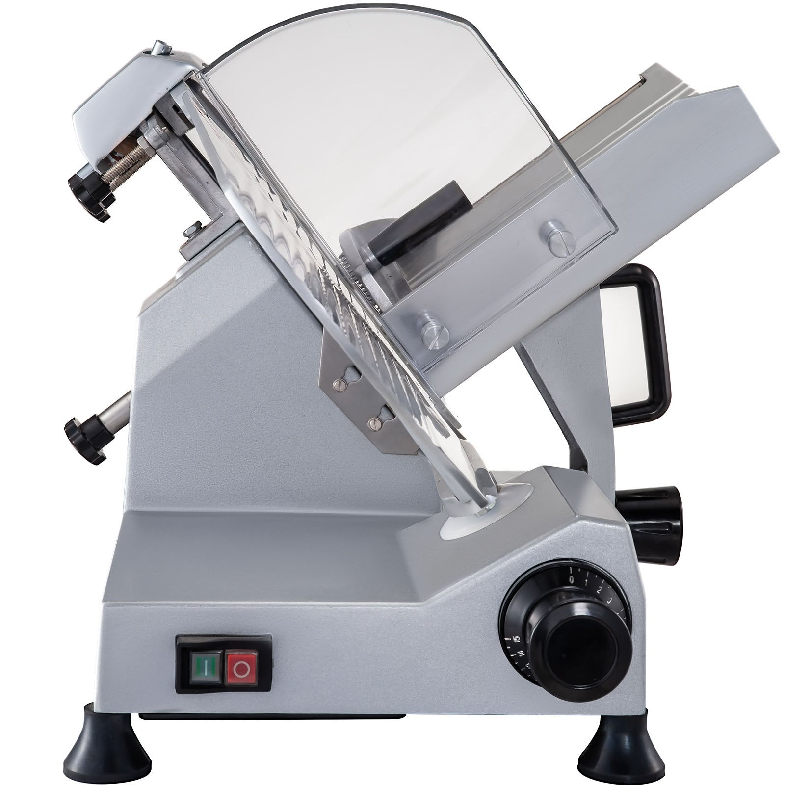 Commercial Meat Slicer, 320W Electric Deli Food Slicer, 12 inch Carbon Steel Blade Electric Food Slicer, V952-SYDRQPJ250W1ZKZOVV3