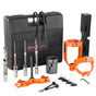 Mortising Attachment for Drill Press, 4 Model Drills Square Hole Chisel Set, Bench Drill Locator Set Mortise V952-SYDWQTJ5GCTCK4X2EV0
