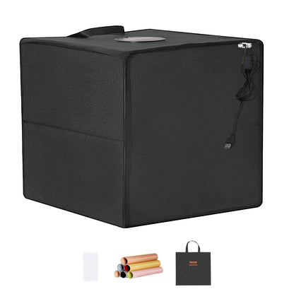 Photo Studio Light Box 3000-5600K 6 Double-Sided Color Backdrops, 31.5 x 31 x 31 cm V952-SYDXNJBH12IN5FUDGV9