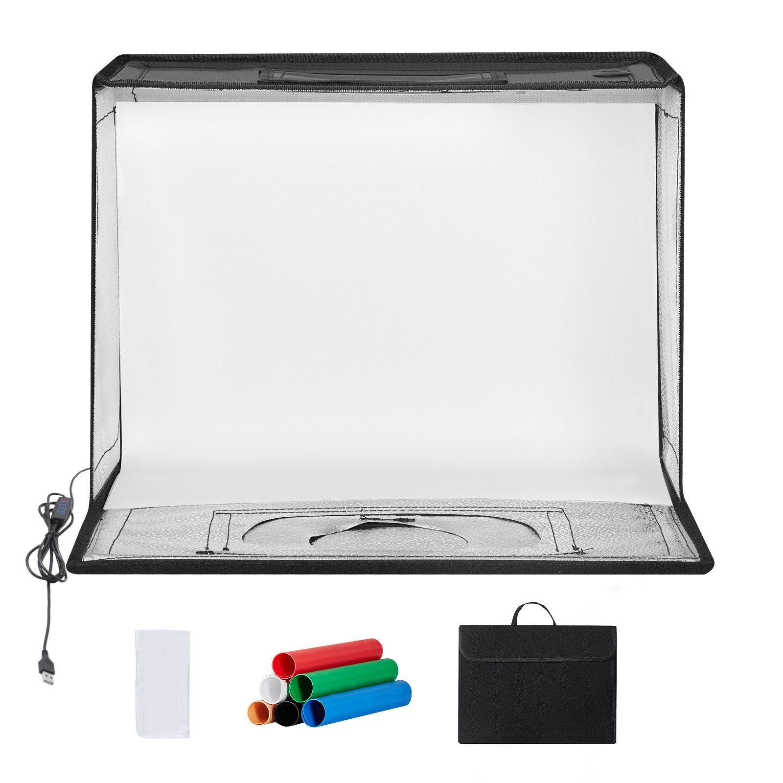 Photo Studio Light Box 3000-5600K Adjustable 3 Color Temperatures,41 x 30 x 30.5cm V952-SYDXNJBH3030P87GWV9