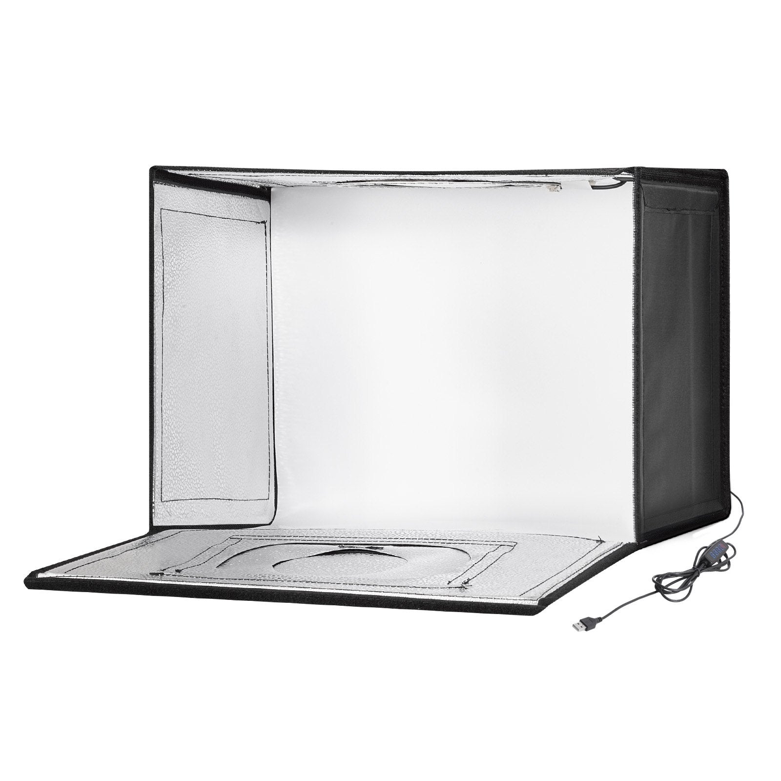 Photo Studio Light Box 3000-5600K Adjustable 3 Color Temperatures,41 x 30 x 30.5cm V952-SYDXNJBH3030P87GWV9