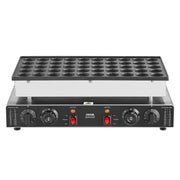 Mini Dutch Pancake Maker, 50PCS 43mm Diameter Dorayaki Baker Machine, 1700W Commercial Electric Poffertjes V952-SYJBJDP50KF0N6CCCV3