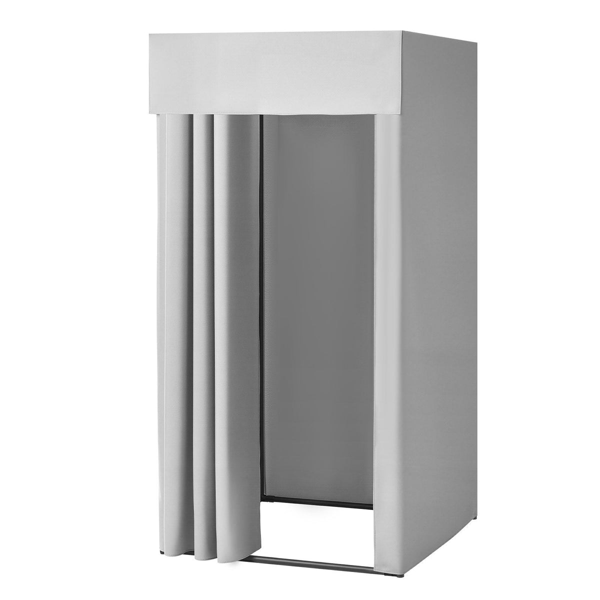 Fitting Room, Dressing Room with Thick Polyester Curtains, Privacy Space with Shading Curtain and a Hook, for V952-SYJFXDLSWHB0ZLMN1001V0