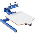 Screen Printing Machine, 1 Color 1 Station Silk Screen Printing Press, 21.2x17.7in / 54x45cm Screen Printing V952-SYJTTSDYZZ11972GBV0