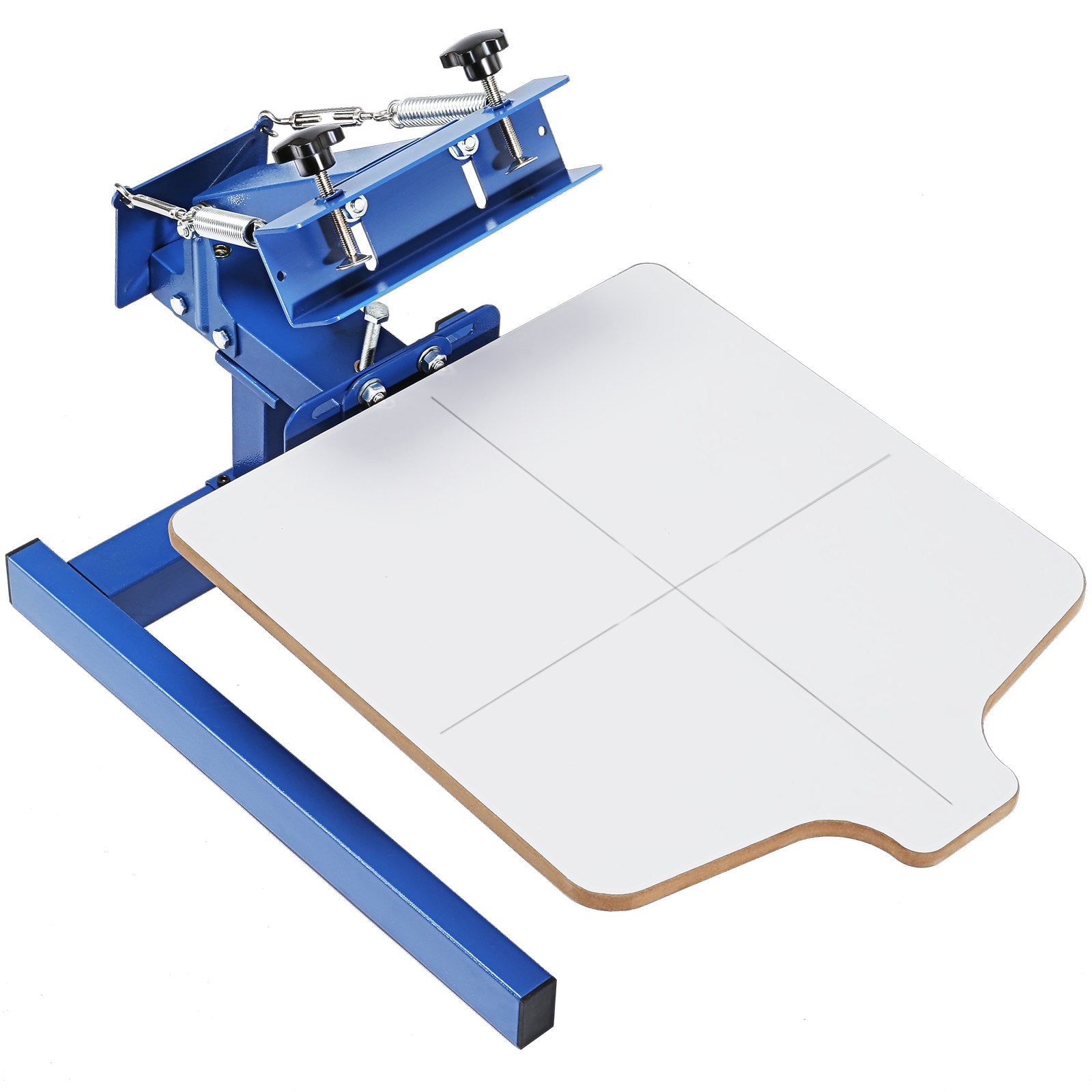 Screen Printing Machine, 1 Color 1 Station Silk Screen Printing Press, 21.2x17.7in / 54x45cm Screen Printing V952-SYJTTSDYZZ11972GBV0
