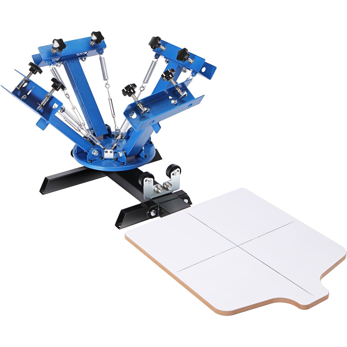 4 Color 1 Station Silk Screening Screenprint Press Screen Printing Machine V952-SYJTTSSYZZ417ZTAWV0