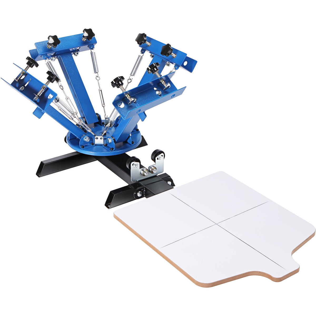 4 Color 1 Station Silk Screening Screenprint Press Screen Printing Machine V952-SYJTTSSYZZ417ZTAWV0