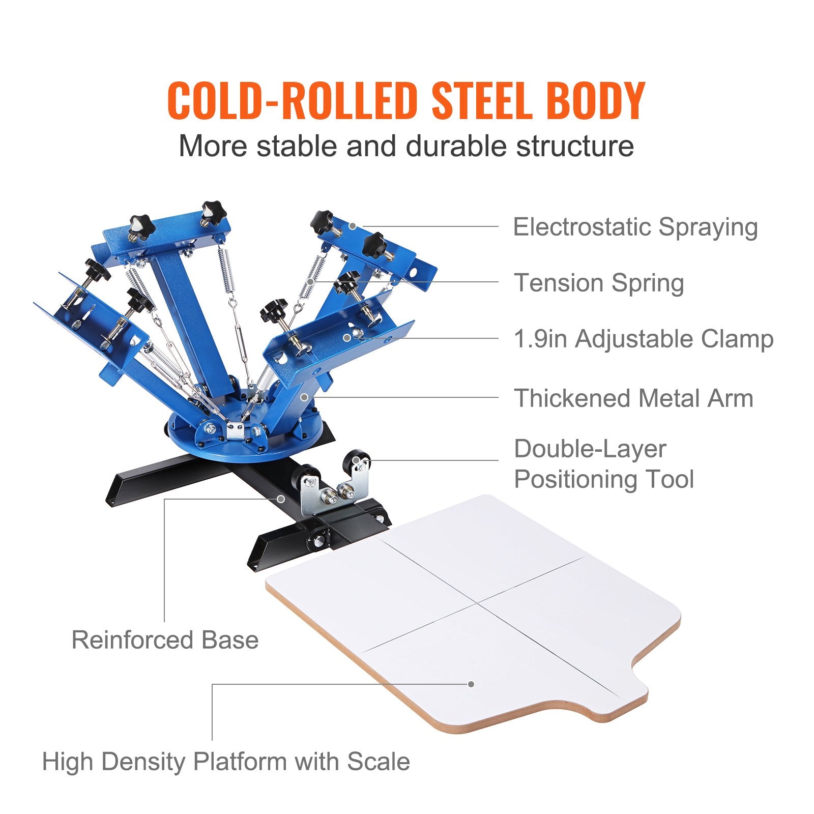 4 Color 1 Station Silk Screening Screenprint Press Screen Printing Machine V952-SYJTTSSYZZ417ZTAWV0
