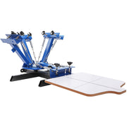 4 Color 1 Station Silk Screening Screenprint Press Screen Printing Machine V952-SYJTTSSYZZ417ZTAWV0
