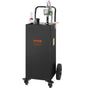 Fuel Caddy Fuel Storage Tank 114L Volume 4 Wheels with Manuel Pump Black V952-SYJYCBXGGJ430U2HZV0