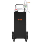 Fuel Caddy Fuel Storage Tank 114L Volume 4 Wheels with Manuel Pump Black V952-SYJYCBXGGJ430U2HZV0