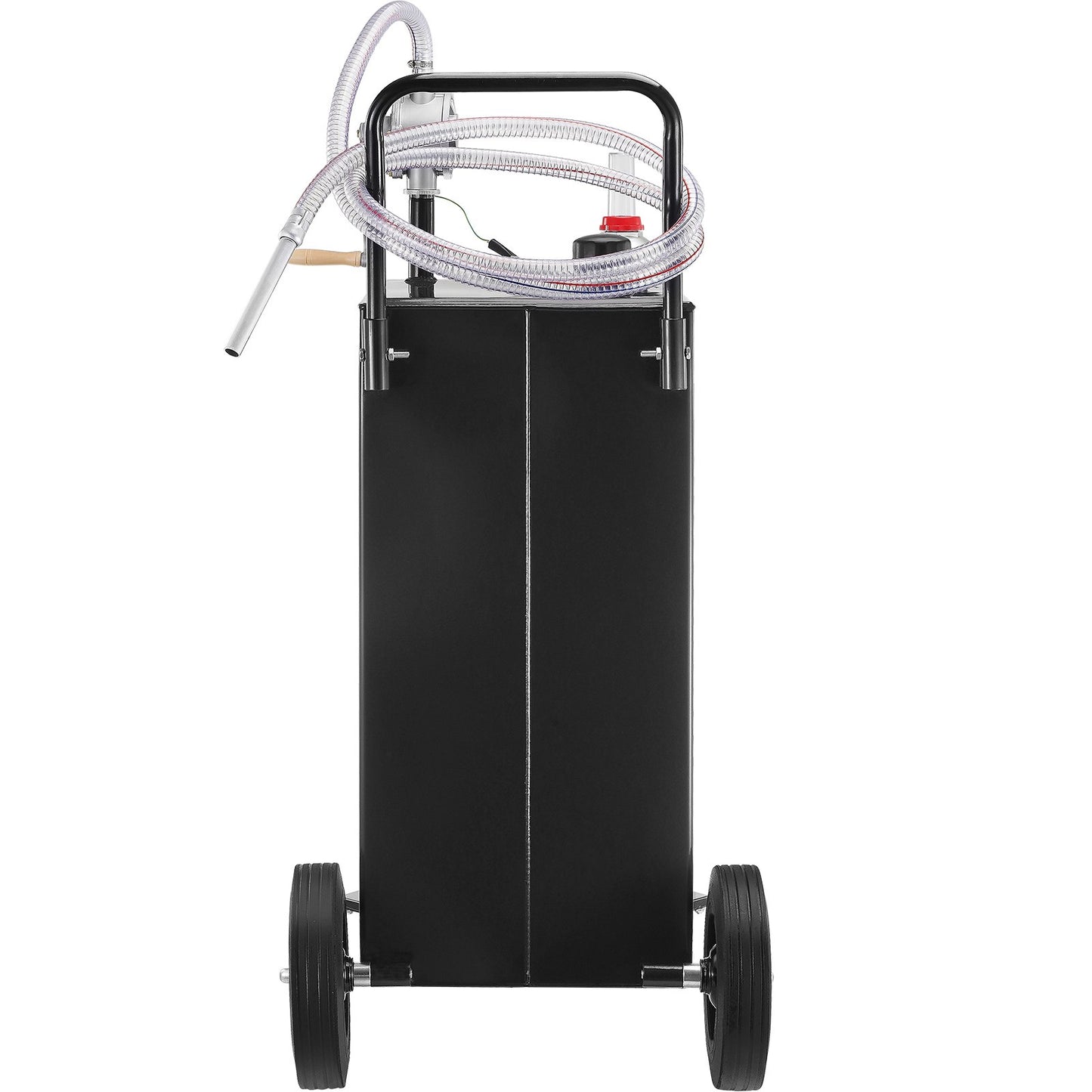 Fuel Caddy Fuel Storage Tank 114L Volume 4 Wheels with Manuel Pump Black V952-SYJYCBXGGJ430U2HZV0