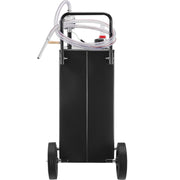 Fuel Caddy Fuel Storage Tank 114L Volume 4 Wheels with Manuel Pump Black V952-SYJYCBXGGJ430U2HZV0