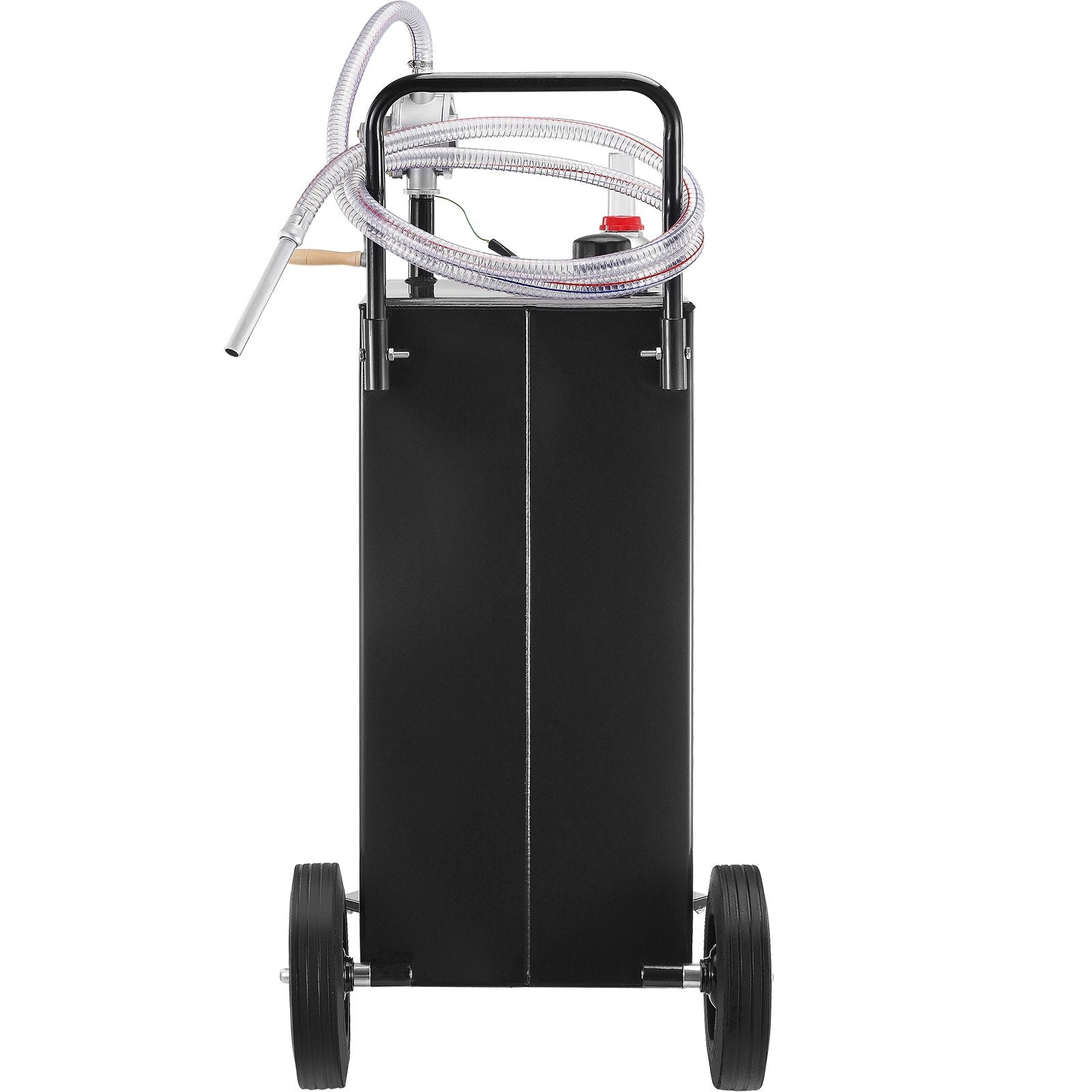 Fuel Caddy Fuel Storage Tank 114L Volume 4 Wheels with Manuel Pump Black V952-SYJYCBXGGJ430U2HZV0