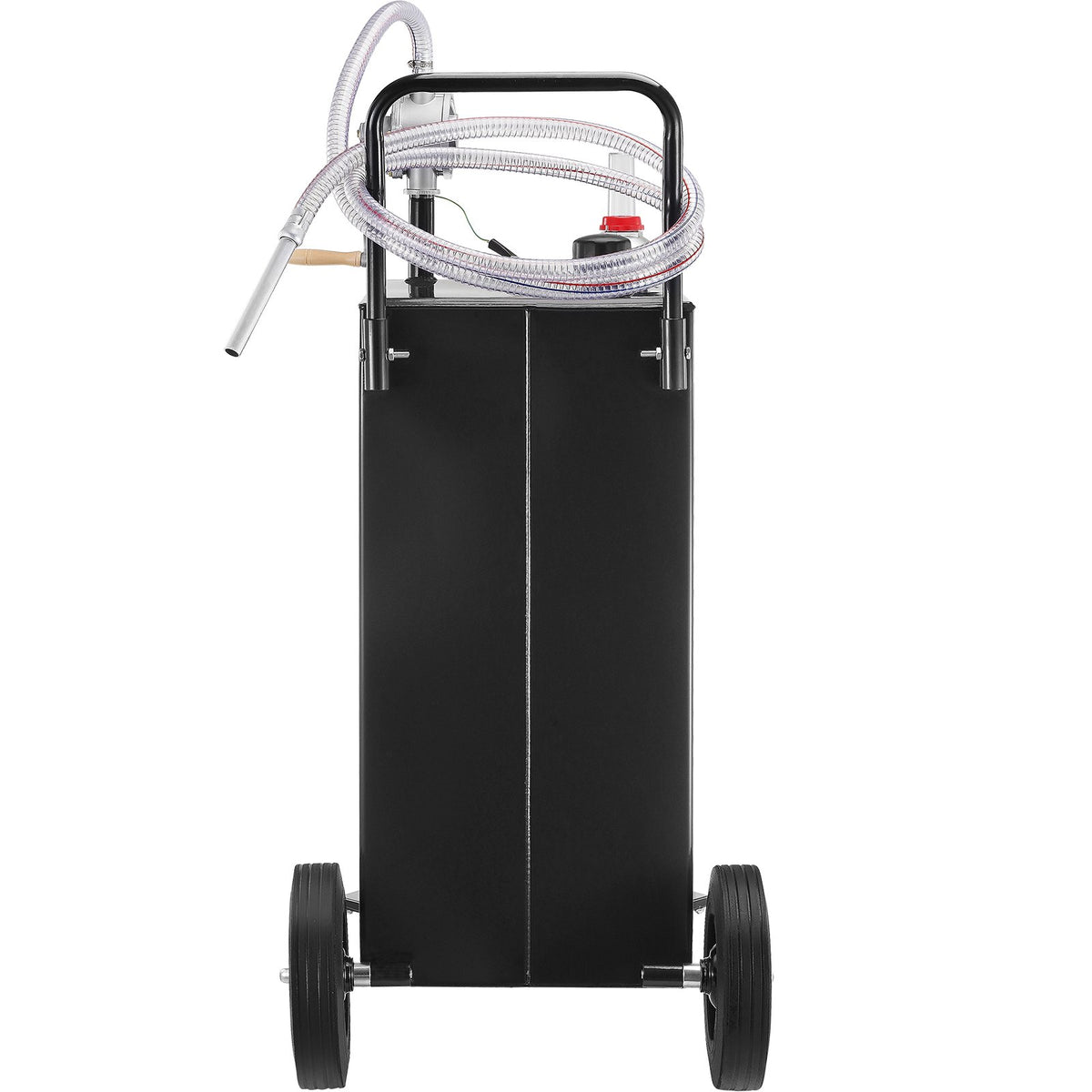 Fuel Caddy Fuel Storage Tank 114L Volume 4 Wheels with Manuel Pump Black V952-SYJYCBXGGJ430U2HZV0