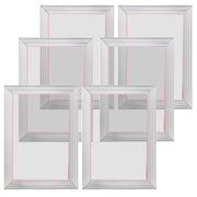 Screen Printing Kit, 6 Pieces Aluminum Silk Screen Printing Frames, 25.4 x 35.6 cm Silk Screen Printing Frame V952-SYKJD61101014X54UV0