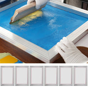 Screen Printing Kit, 6 Pieces Aluminum Silk Screen Printing Frames, 25.4 x 35.6 cm Silk Screen Printing Frame V952-SYKJD61561014ONC9V0