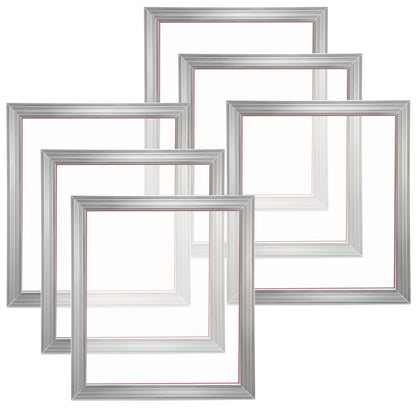 Screen Printing Kit, 6 Pieces Aluminum Silk Screen Printing Frames, 18x20inch Silk Screen Printing Frame with V952-SYKJD61601820YSYRV0