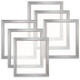 Screen Printing Kit, 6 Pieces Aluminum Silk Screen Printing Frames, 18x20inch Silk Screen Printing Frame with V952-SYKJD61601820YSYRV0