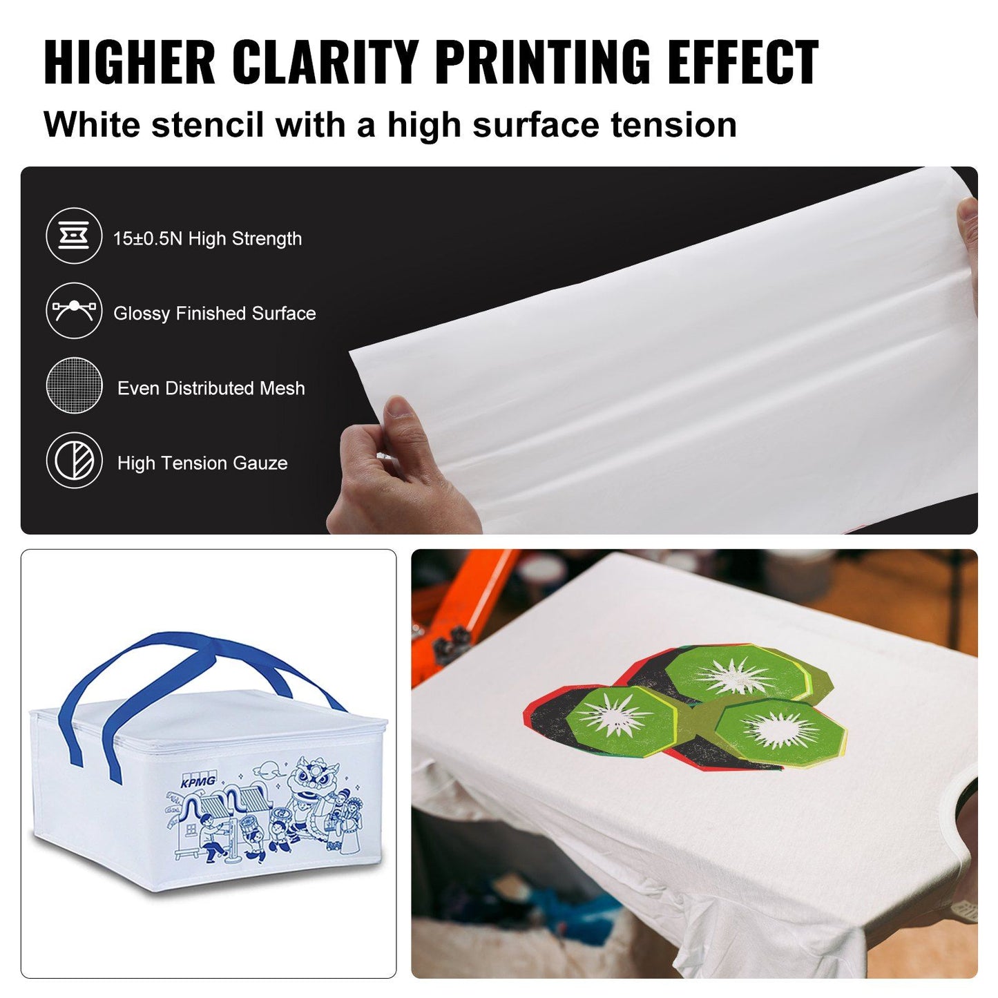 Screen Printing Kit, 6 Pieces Aluminum Silk Screen Printing Frames, 18x20inch Silk Screen Printing Frame with V952-SYKJD61601820YSYRV0