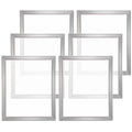 Screen Printing Kit, 6 Pieces Aluminum Silk Screen Printing Frames, 20x24inch Silk Screen Printing Frame with V952-SYKJD616020246S9BV0