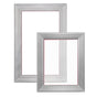 Screen Printing Kit, 2 Pieces Aluminum Silk Screen Printing Frames20.3 x 25.4/25.4 x 35.6cm 110 Count Mesh, 2 V952-SYKJZHCCG21109HX0V0