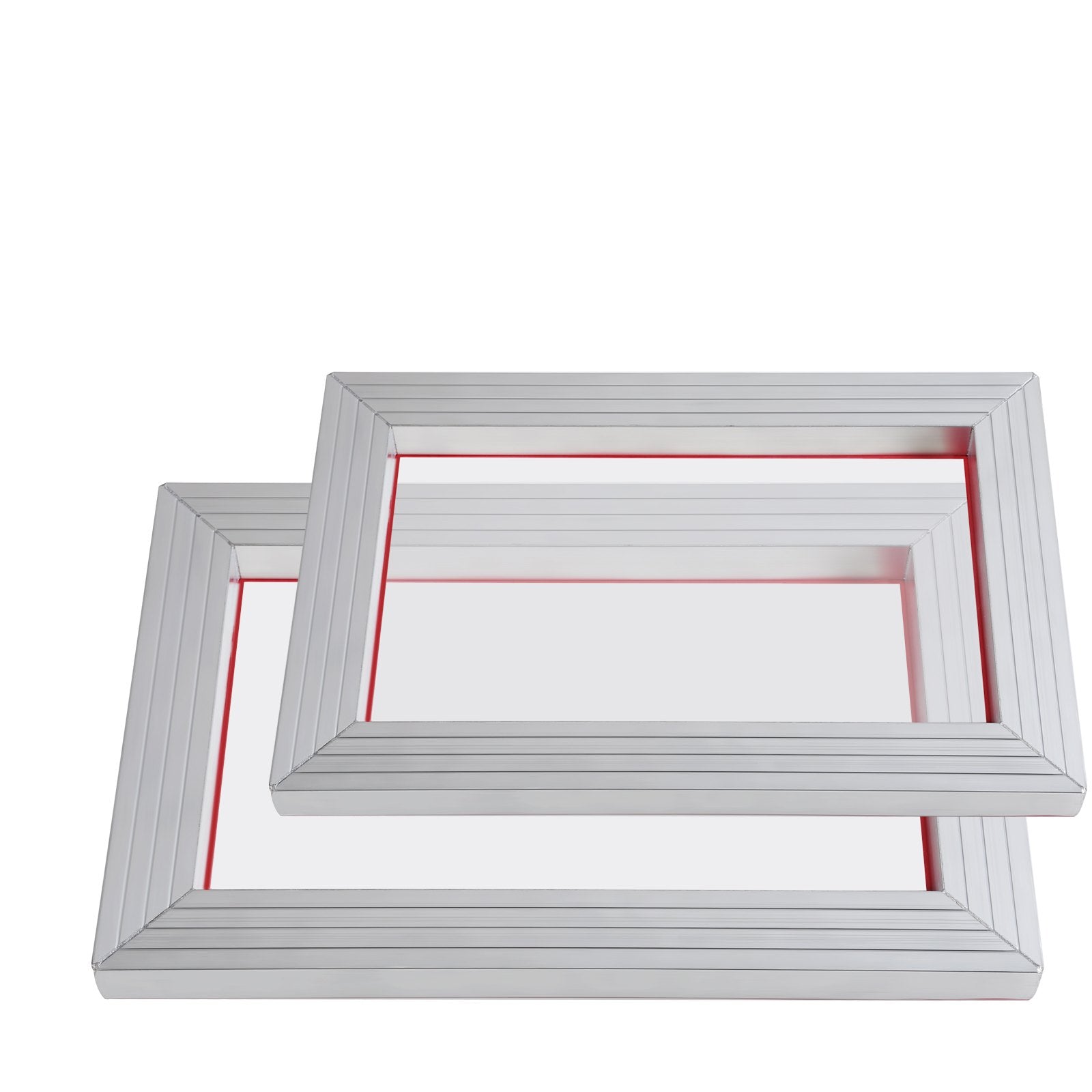 Screen Printing Kit, 2 Pieces Aluminum Silk Screen Printing Frames20.3 x 25.4/25.4 x 35.6cm 110 Count Mesh, 2 V952-SYKJZHCCG21109HX0V0