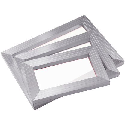 Screen Printing Kit, 3 Pieces Aluminum Silk Screen Printing Frames 25x36/20x30/15x25 cm 110 Count Mesh, 5 V952-SYKJZHCCG3110ZNMRV0