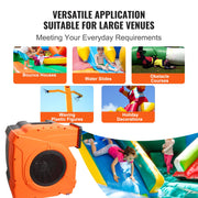 Inflatable Blower, 1100W, 1.5 & 1.7 HP Bounce House Blower, Pump Commercial Air Blower for Inflatables, 3100 V952-SYQM1100W74M2G16HV3