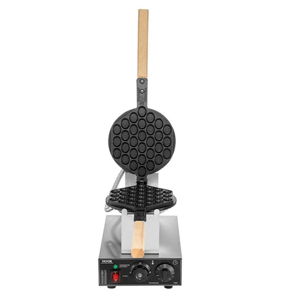 Commercial Bubble Waffle Maker, 1400W Egg Pancake Baker Machine, Non-Stick Stainless Steel Egg Bubble Puff, V952-SYQPHFBJDP1PGYHUZV3