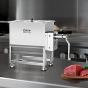 Manual Meat Mixer, 60L Fixed Tank Meat Processing Equipment(Mixing Max 60LBS for Meat), Stainless Steel Meat V952-SYRLJBJBKQXK8RH6N001V0